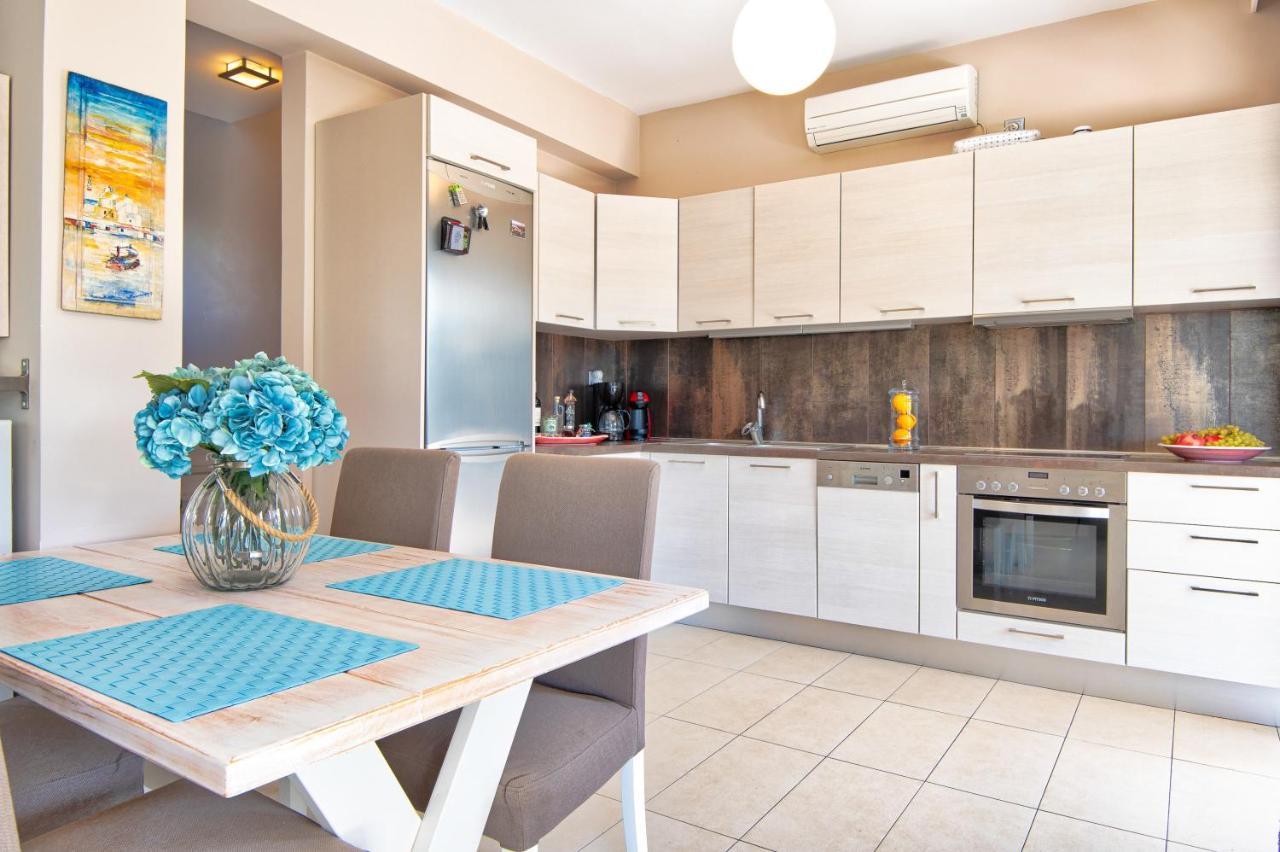 Elegant New Maisonette Near The Sea Aegina Exteriér fotografie