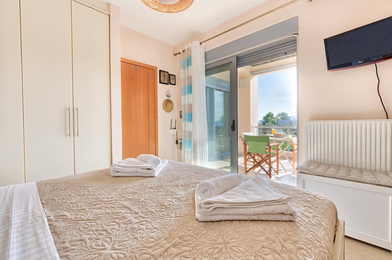Elegant New Maisonette Near The Sea Aegina Exteriér fotografie